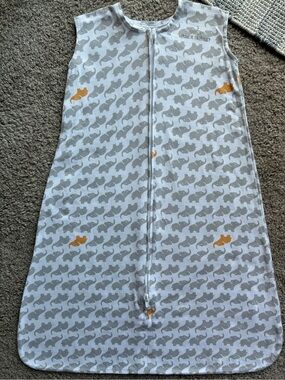 HALO Gray & Orange Elephant Sleep Sack